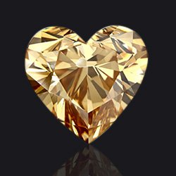 Diamant Fancy-Orange-Brown - Jaubalet