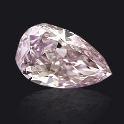 Diamant Fancy purple poire - Jaubalet