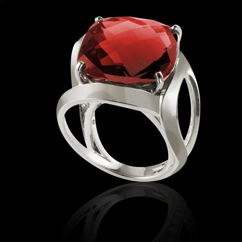 Bague rubis Future solo